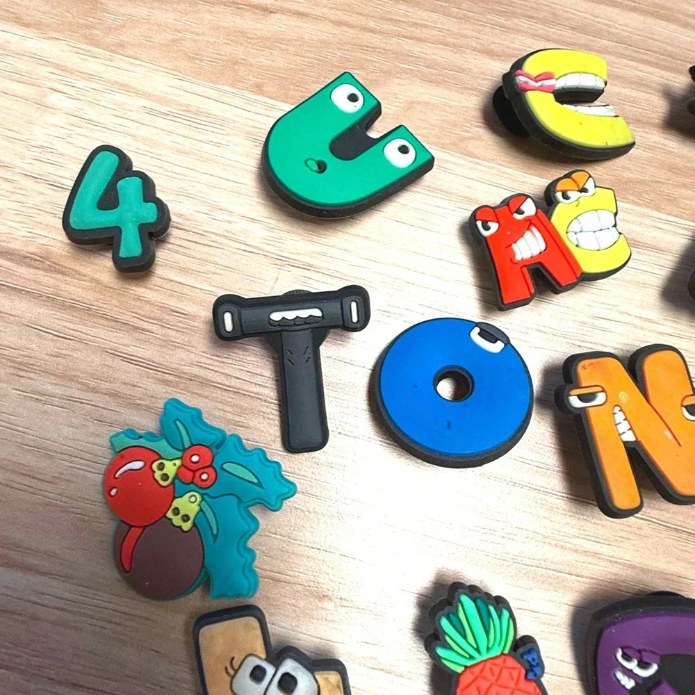 Mixed Pvc Shoe Charms‎ Lot Different Charms Fit For Croc Clog Sandals